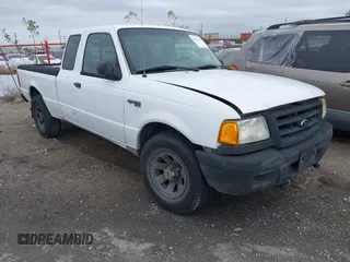 2003 Ford Ranger XL with VIN 1FTYR14U53PB66800, listed as a IAAI auction lot 41506683 with 307,332 mi miles and . Bid and sale history available at DreamBid. Image 1.