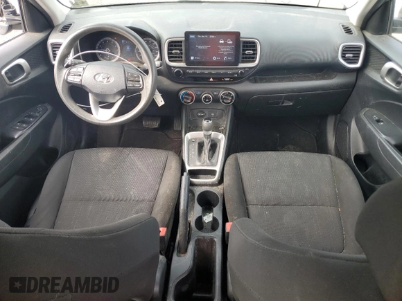 2020 Hyundai Venue SE with VIN KMHRB8A39LU040496, listed as a Copart auction lot 49108185 with 56,753 mi miles and Salvage Title. Bid and sale history available at DreamBid. Image 8.