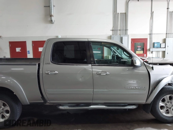 2005 Toyota Tundra SR5 with VIN 5TBDT44155S480004, listed as a IAAI auction lot 42137500 with 209,856 mi miles and . Bid and sale history available at DreamBid. Image 14.