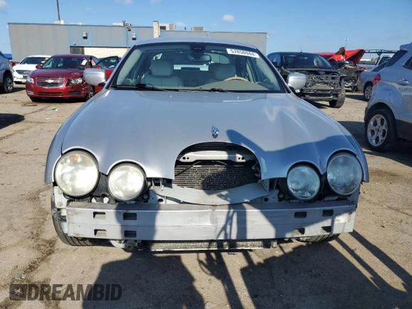 2002 Jaguar S-Type with VIN SAJDA01P52GM27504, listed as a Copart auction lot 57850944 with 119,707 mi miles and Clean Title. Bid and sale history available at DreamBid. Image 5.