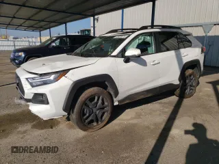 2023 Toyota RAV4 Adventure with VIN 2T3J1RFV1PW402088, listed as a Copart auction lot 41823475 with 30,498 mi miles and Salvage Title. Bid and sale history available at carsss.com. Image 1.