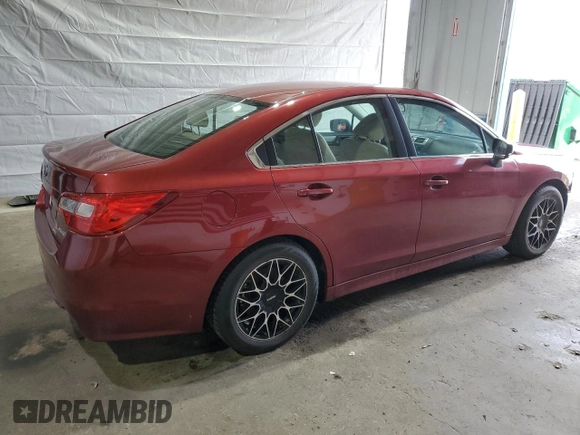 2015 Subaru Legacy 2.5i with VIN 4S3BNAA67F3019641, listed as a Copart auction lot 51665385 with 116,018 mi miles and Salvage Title. Bid and sale history available at DreamBid. Image 3.