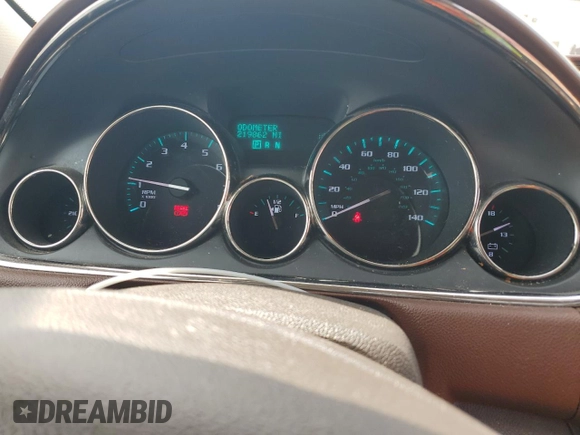 2014 Buick Enclave Premium with VIN 5GAKVCKD3EJ351354, listed as a Copart auction lot 49095355 with 219,862 mi miles and Salvage Title. Bid and sale history available at DreamBid. Image 9.
