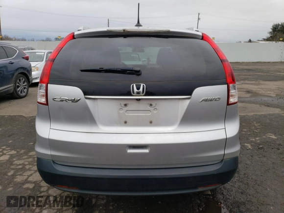 2013 Honda CR-V EX-L with VIN 2HKRM4H71DH686787, listed as a Copart auction lot 45423715 with 70,737 mi miles and Salvage Title. Bid and sale history available at carsss.com. Image 6.