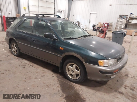 1996 Subaru Impreza Outback Special Sports with VIN JF1GF4858TH810489, listed as a IAAI auction lot 41361018 with 204,924 mi miles and . Bid and sale history available at DreamBid. Image 1.