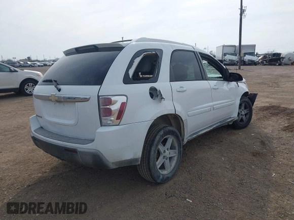 2005 Chevrolet Equinox LT with VIN 2CNDL63F556163202, listed as a IAAI auction lot 41579151 with 108,813 mi miles. Bid and sale history available at carsss.com. Image 4.