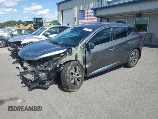 2022 Nissan Murano S with VIN 5N1AZ2AJ6NC114275, listed as a Copart auction lot 70842084 with 58,558 mi miles and Non Repairable. Bid and sale history available at DreamBid. Image 1.