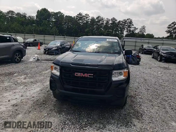 2021 GMC Canyon 2WD Elevation Standard z VIN 1GTG5BEN1M1101533, wystawiony jako Copart lot #59176065 z przebiegiem 46 082 mil mil oraz Szkoda całkowita • Salvage title. Historia ofert i sprzedaży dostępna na DreamBid. Obrazek 13.