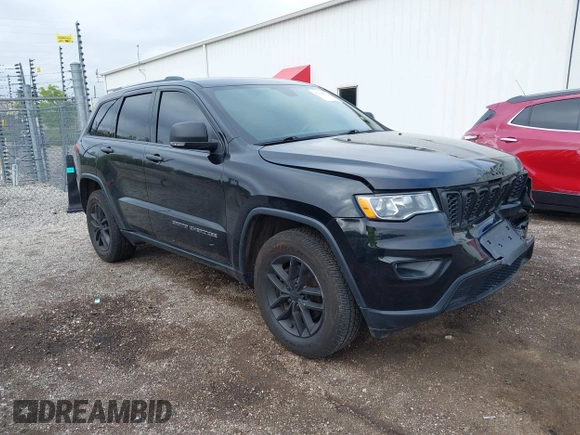 2018 Jeep Grand Cherokee Limited с VIN 1C4RJFBG9JC369375, выставлен на аукционе IAAI как лот 42188276 с пробегом 98 181 миль миль и . История ставок и продаж доступна на DreamBid. Изображение 1.