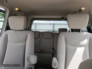 2015 Nissan Quest S with VIN JN8AE2KP3F9128253, listed as a Copart auction lot 63335574 with 81,780 mi miles and Salvage Title. Bid and sale history available at carsss.com. Image 10.