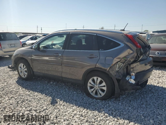 2012 Honda CR-V EX-L с VIN 5J6RM4H76CL080308, выставлен на аукционе Copart как лот 46250675 с пробегом 236 015 миль миль и Списание • Salvage title. История ставок и продаж доступна на DreamBid. Изображение 2.