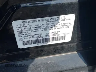 2012 Infiniti G25 x с VIN JN1DV6AR4CM862320, выставлен на аукционе IAAI как лот 42182430 с пробегом 176 108 миль миль и . История ставок и продаж доступна на DreamBid. Изображение 9.