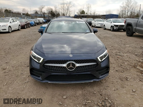 2019 Mercedes-Benz CLS with VIN WDD2J5KB9KA039254, listed as a Copart auction lot 50031255 with 76,184 mi miles and Salvage Title. Bid and sale history available at carsss.com. Image 5.