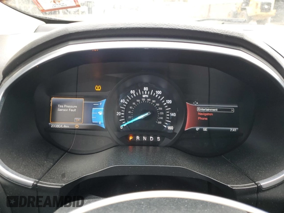 2015 Ford Edge Titanium with VIN 2FMPK4K86FBB83488, listed as a Copart auction lot 53333305 with 233,804 mi miles and Salvage Title. Bid and sale history available at carsss.com. Image 9.