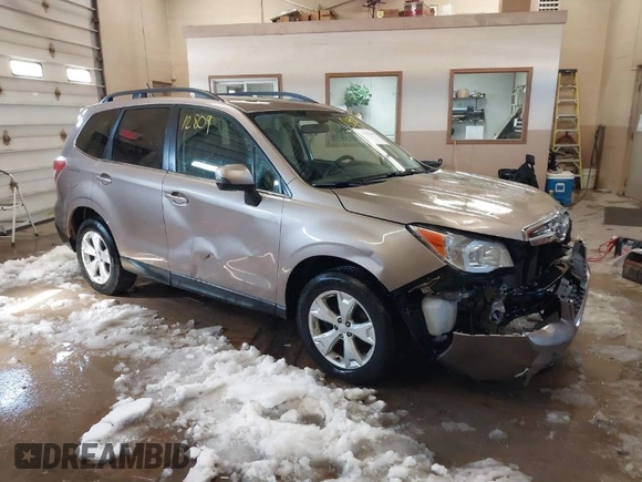 2014 Subaru Forester 2.5i Touring with VIN JF2SJAPC3EH541727, listed as a IAAI auction lot 41812809 with 94,506 mi miles. Bid and sale history available at carsss.com. Image 1.