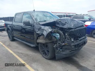 2020 Ford F-150 XL with VIN 1FTEW1CPXLFA60257, listed as a IAAI auction lot 42284913 with 71,755 mi miles and . Bid and sale history available at DreamBid. Image 1.