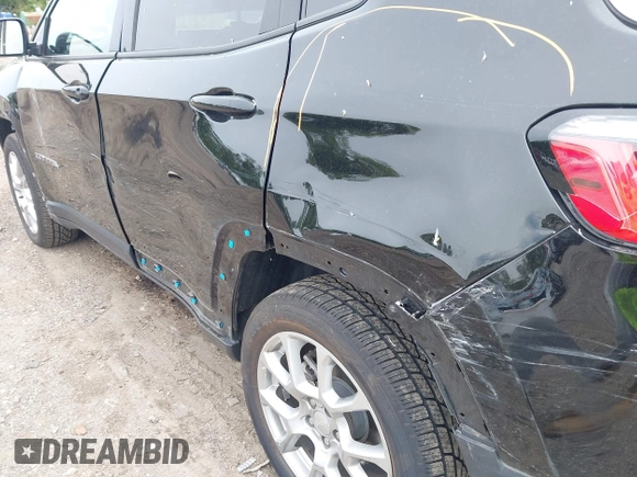 2023 Jeep Compass Latitude Lux with VIN 3C4NJDFN7PT528791, listed as a IAAI auction lot 42344745 with 30,066 mi miles and . Bid and sale history available at DreamBid. Image 18.