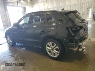 2015 Audi SQ5 Premium Plus with VIN WA1CGAFPXFA095148, listed as a Copart auction lot 52700985 with 77,576 mi miles and Clean Title. Bid and sale history available at carsss.com. Image 2.