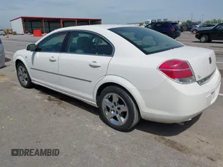 2008 Saturn Aura XE with VIN 1G8ZS57B98F235442, listed as a IAAI auction lot 42100073 with 130,084 mi miles. Bid and sale history available at carsss.com. Image 3.