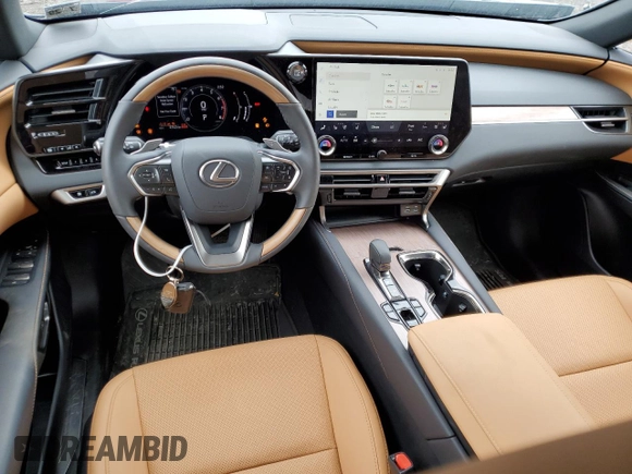 2024 Lexus RX 350 with VIN 2T2BAMCA5RC077740, listed as a Copart auction lot 47468115 with 3,752 mi miles and Salvage Title. Bid and sale history available at DreamBid. Image 8.
