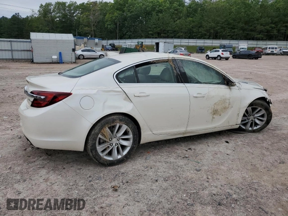 2015 Buick Regal with VIN 2G4GK5EXXF9144595, listed as a Copart auction lot 58070525 with 126,663 mi miles and Salvage title. Bid and sale history available at DreamBid. Image 3.
