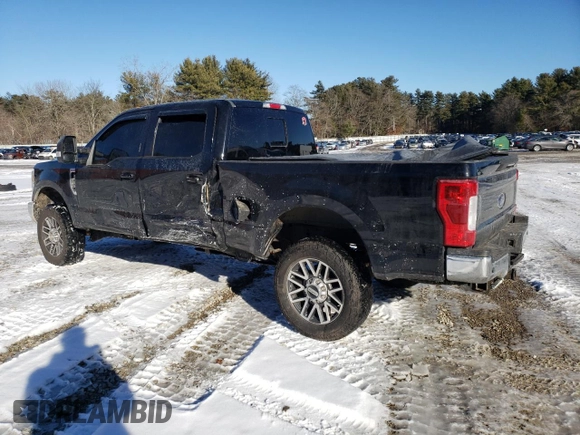 2017 Ford F-250 Lariat with VIN 1FT7W2B60HEB50599, listed as a Copart auction lot 42609595 with 102,131 mi miles and Salvage title. Bid and sale history available at DreamBid. Image 2.