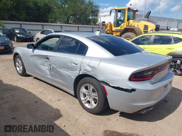 2023 Dodge Charger SXT with VIN 2C3CDXBG5PH529877, listed as a IAAI auction lot 42236262 with 45,887 mi miles and . Bid and sale history available at DreamBid. Image 3.