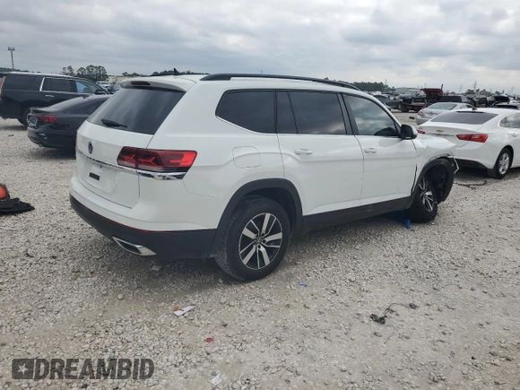 2021 Volkswagen Atlas SE z VIN 1V2DP2CA5MC508349, wystawiony jako Copart lot #78523484 z przebiegiem Nie podano mil oraz Czysty tytuł • Clean title. Historia ofert i sprzedaży dostępna na DreamBid. Obrazek 3.