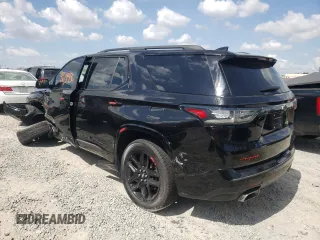 2021 Chevrolet Traverse Premier with VIN 1GNERKKW7MJ199533, listed as a Copart auction lot 41613893 with 46,996 mi miles. Bid and sale history available at carsss.com. Image 2.