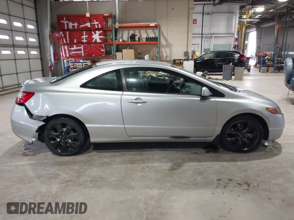 2008 Honda Civic Cpe LX with VIN 2HGFG12678H516278, listed as a IAAI auction lot 42028605 with 100,391 mi miles. Bid and sale history available at carsss.com. Image 13.