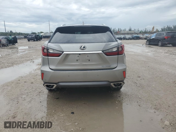 2017 Lexus RX 350 with VIN 2T2ZZMCA0HC087629, listed as a Copart auction lot 56482705 with 101,374 mi miles and Salvage title. Bid and sale history available at DreamBid. Image 6.