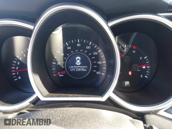 2015 Kia Optima LX with VIN KNAGM4A76F5624013, listed as a IAAI auction lot 41887296 with 224,720 mi miles. Bid and sale history available at carsss.com. Image 7.