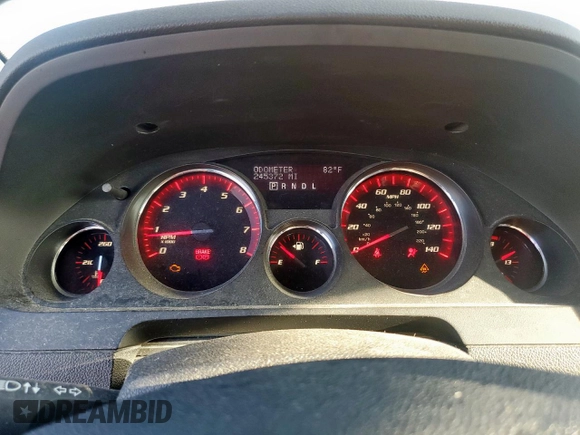 2010 GMC Acadia SL with VIN 1GKLRKED2AJ123440, listed as a Copart auction lot 66044725 with 245,372 mi miles and Salvage title. Bid and sale history available at DreamBid. Image 9.