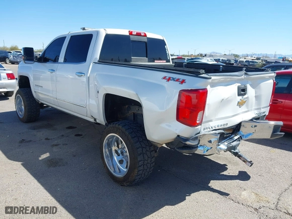 2017 Chevrolet Silverado 1500 LTZ with VIN 3GCUKSEJ1HG352553, listed as a IAAI auction lot 41852204 with 87,883 mi miles. Bid and sale history available at carsss.com. Image 3.