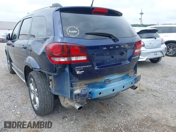2017 Dodge Journey Crossroad Plus with VIN 3C4PDDGG2HT608730, listed as a IAAI auction lot 42682292 with 188,639 mi miles and . Bid and sale history available at DreamBid. Image 6.