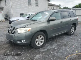 2010 Toyota Highlander with VIN 5TDBK3EH1AS005242, listed as a Copart auction lot 63448815 with 283,722 mi miles and Salvage title. Bid and sale history available at DreamBid. Image 1.