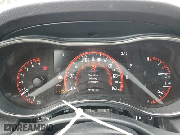 2019 Dodge Durango GT with VIN 1C4RDJDG3KC848321, listed as a Copart auction lot 53308345 with 72,533 mi miles and Salvage title. Bid and sale history available at DreamBid. Image 9.