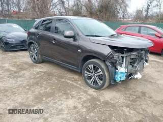 2020 Mitsubishi Outlander Sport ES 2.0 with VIN JA4AR3AU0LU029485, listed as a IAAI auction lot 41622733 with 54,659 mi miles. Bid and sale history available at carsss.com. Image 1.
