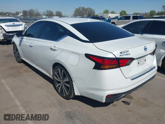 2022 Nissan Altima SR with VIN 1N4BL4CV6NN404337, listed as a IAAI auction lot 41856649 with 52,903 mi miles and . Bid and sale history available at DreamBid. Image 3.