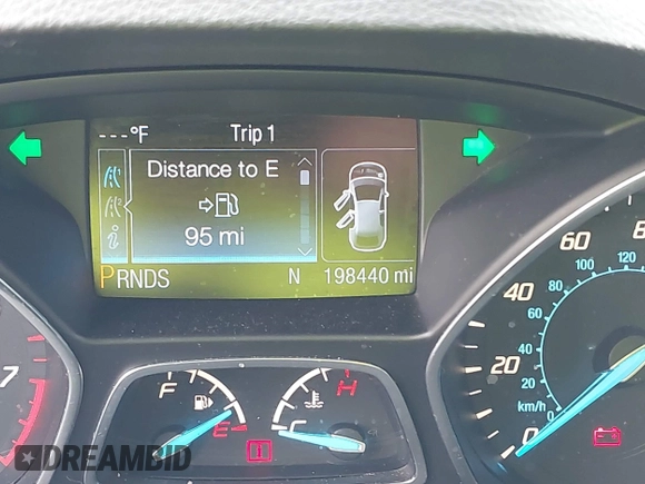 2013 Ford Escape Titanium with VIN 1FMCU0J90DUC45468, listed as a IAAI auction lot 41705080 with 198,440 mi miles. Bid and sale history available at carsss.com. Image 15.