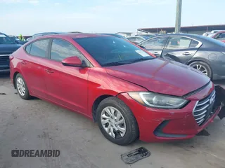 2017 Hyundai Elantra SE z VIN 5NPD74LF2HH165602, wystawiony jako IAAI lot #42214176 z przebiegiem 141 528 mil mil oraz . Historia ofert i sprzedaży dostępna na DreamBid. Obrazek 1.