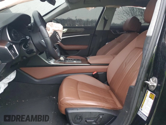 2019 Audi A6 Premium with VIN WAUK2AF22KN110469, listed as a Copart auction lot 85644484 with 0 mi miles and Salvage Title. Bid and sale history available at carsss.com. Image 7.