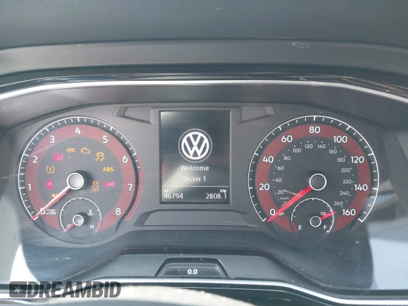 2019 Volkswagen Jetta S with VIN 3VWN57BU6KM238724, listed as a IAAI auction lot 42127519 with 46,794 mi miles and . Bid and sale history available at DreamBid. Image 7.