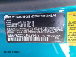 2018 BMW 4 Series 430i z VIN WBA4W3C56JAE99472, wystawiony jako IAAI lot #41936345 z przebiegiem 40 892 mil mil oraz . Historia ofert i sprzedaży dostępna na DreamBid. Obrazek 9.