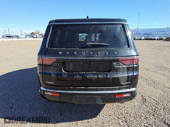 2023 Jeep Wagoneer Series II with VIN 1C4SJSBPXPS569738, listed as a Copart auction lot 44461015 with 38,621 mi miles and Clean title. Bid and sale history available at DreamBid. Image 6.