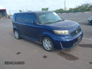 2008 Scion xB with VIN JTLKE50EX81048327, listed as a IAAI auction lot 41940415 with 133,796 mi miles. Bid and sale history available at carsss.com. Image 1.