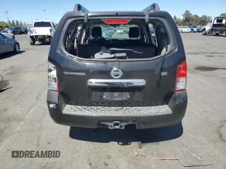 2010 Nissan Pathfinder SE with VIN 5N1AR1NBXAC628993, listed as a Copart auction lot 64094665 with Not provided miles and Salvage title. Bid and sale history available at DreamBid. Image 6.