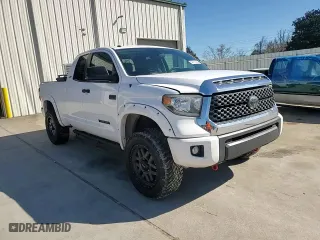 2018 Toyota Tundra 2WD SR with VIN 5TFRY5F12JX240124, listed as a Copart auction lot 46230385 with 103,119 mi miles and Salvage Title. Bid and sale history available at carsss.com. Image 11.