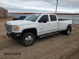2015 GMC Sierra 3500HD Denali z VIN 1GT424E89FF126347, wystawiony jako Copart lot #78649194 z przebiegiem 192 195 mil mil oraz Szkoda całkowita • Salvage title. Historia ofert i sprzedaży dostępna na DreamBid. Obrazek 1.