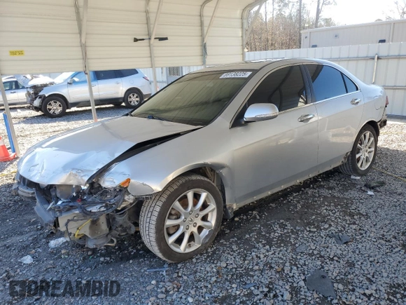 2007 Acura TSX Navi with VIN JH4CL96937C021639, listed as a Copart auction lot 89138225 with 96,671 mi miles and Salvage Title. Bid and sale history available at carsss.com. Image 1.